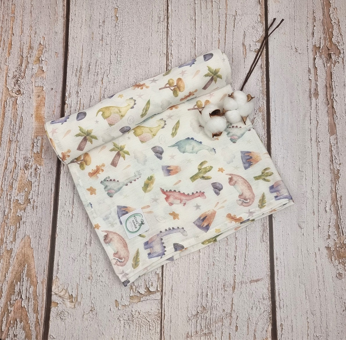 Dinosaur discount swaddle blanket