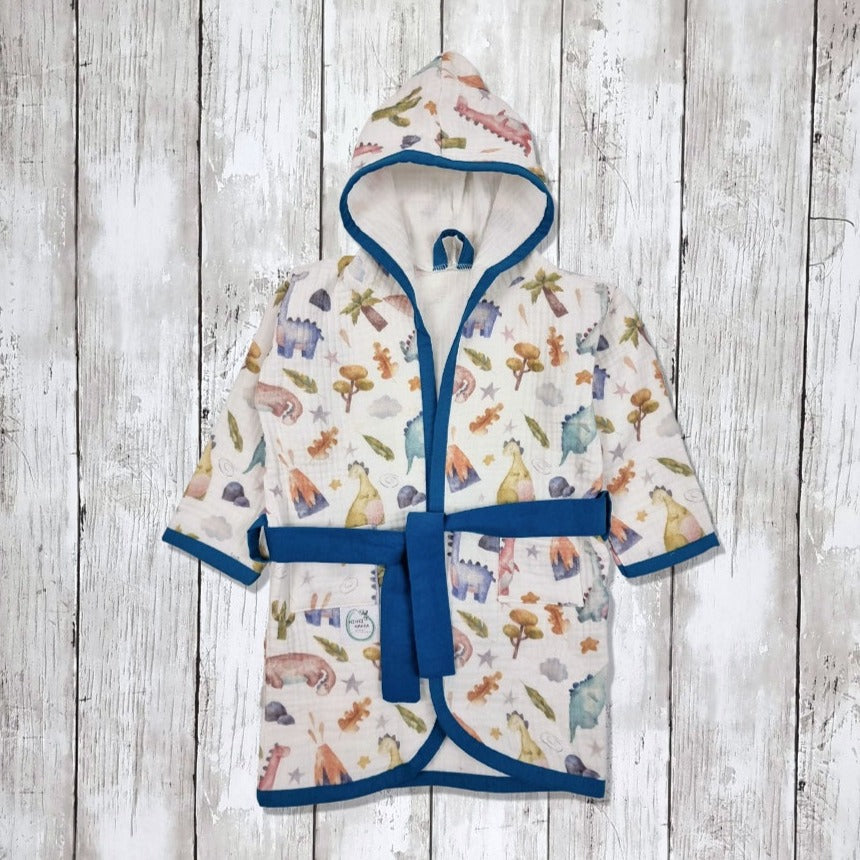 Childrens hooded towelling online dressing gowns